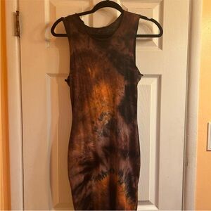 Tie-Dye Sleeveless Dress